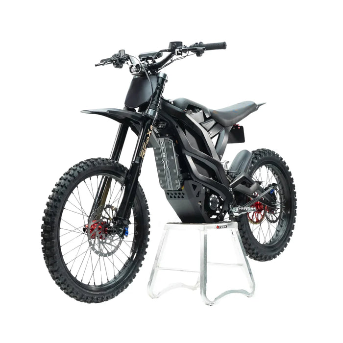 Ventus One+ 2024 Offroad Elektro Motorrad – Frontansicht mit RFloXa Fahrwerk