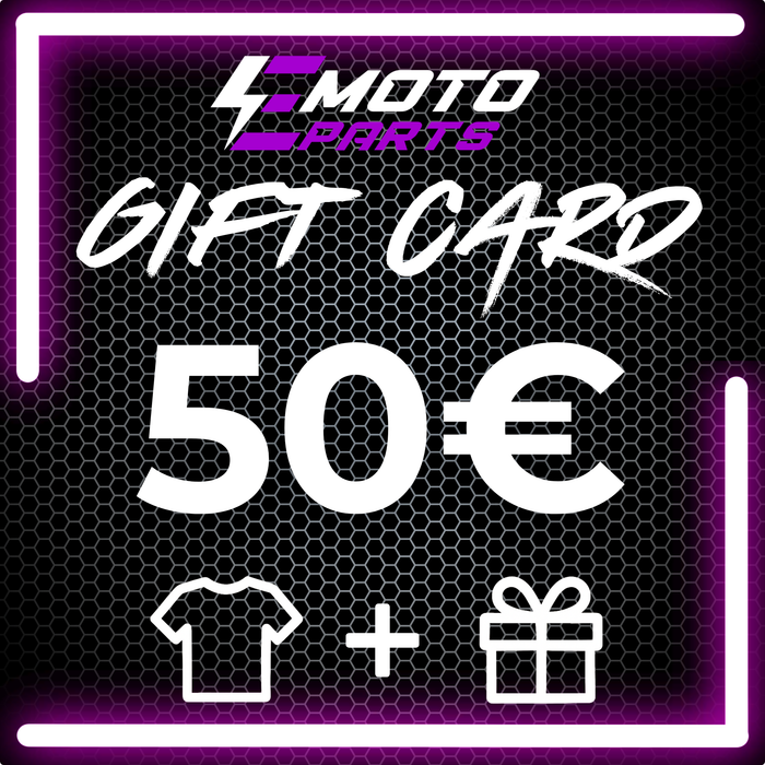 EmotoParts Geschenkgutschein + T-shirt