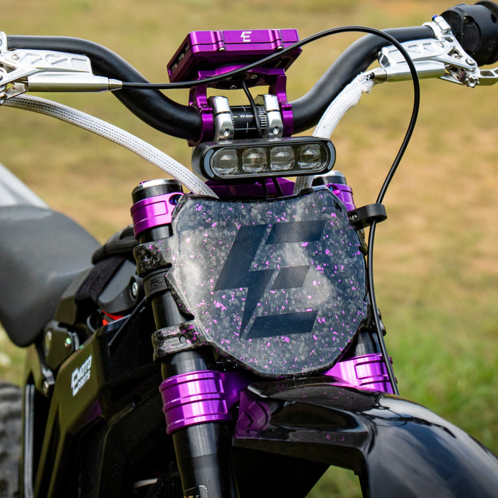 Surron / E-Ride Forged Carbon Numberplate