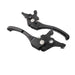 Kurzer schwarzer CNC-Bremshebel aus 6061 Aluminium für E-Ride Pro SR / SS 3.0