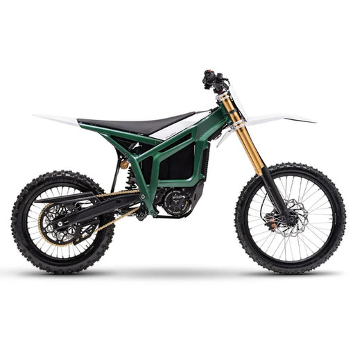 Talaria Komodo TL6000 Offroad in Grün-Weiß mit Hochleistungsakku und Offroad-Fahrwerk